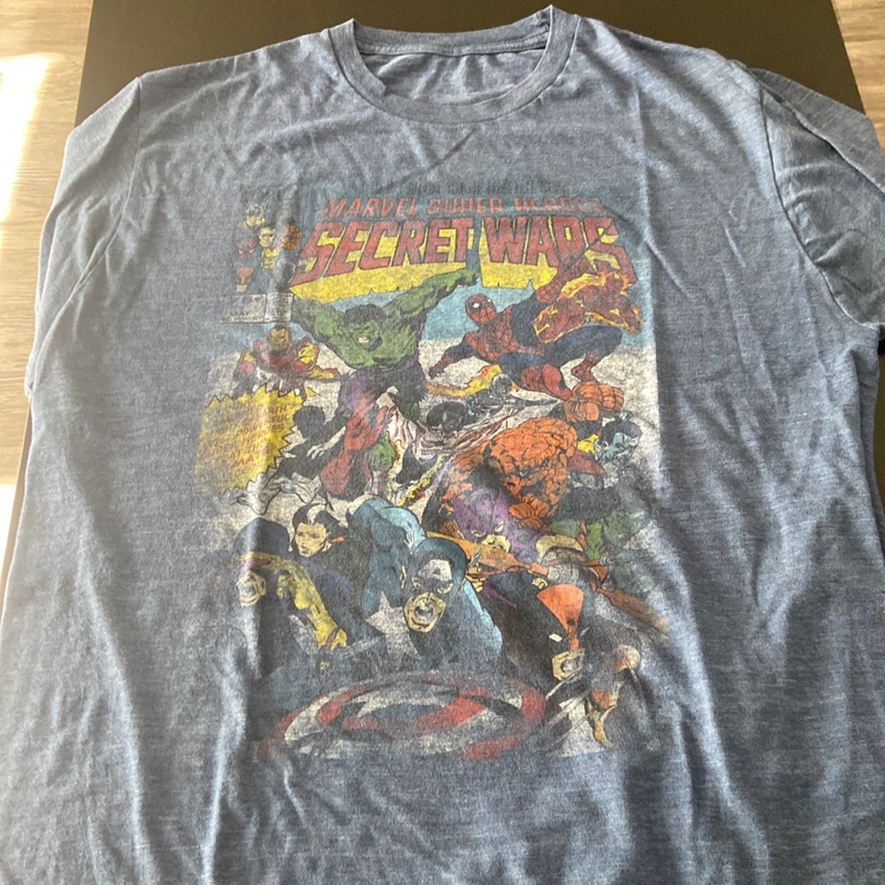 Marvel; Secret Wars Washed Tee